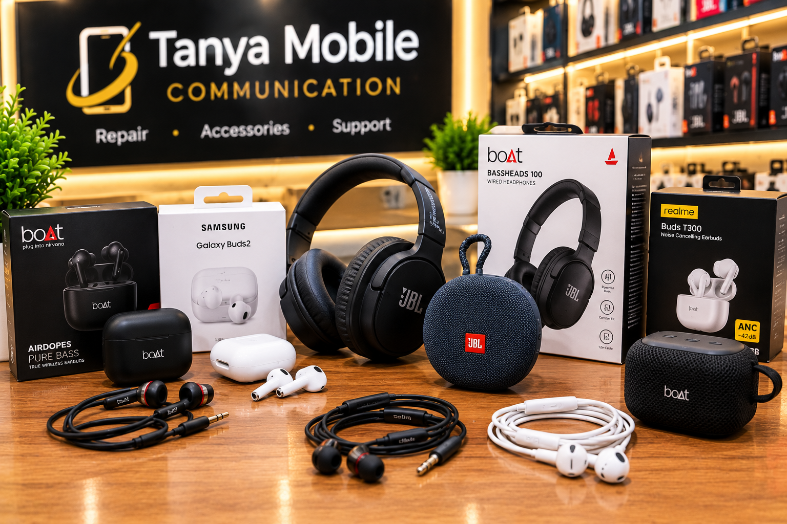 Earphones and audio accessories